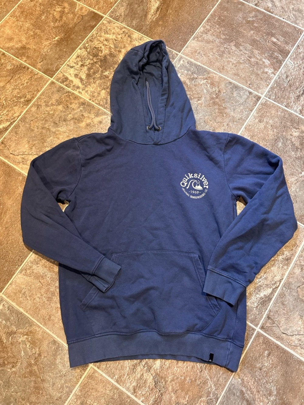 Quicksilver hoodie, Navy blue